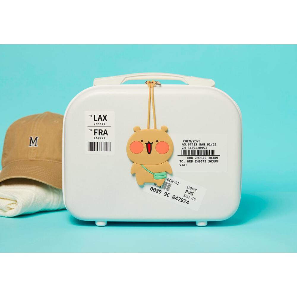 Kakao Friends - Wadada Bear Luggage Tag