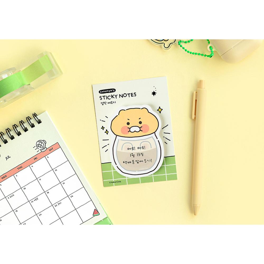 Kakao Friends - Choonsik Ordinary Shape Sticky Note