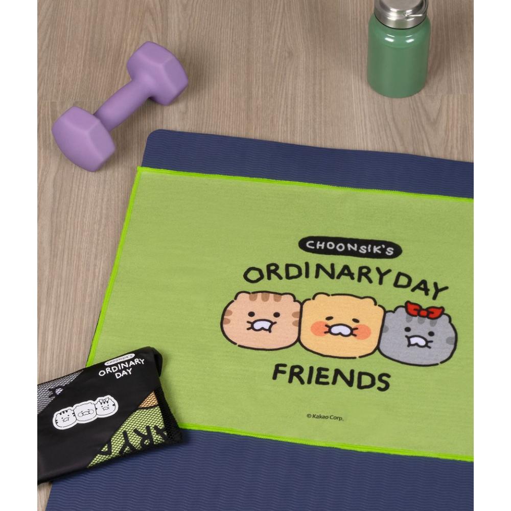 NASSAU x Kakao Friends - Choonsik Daily Yoga Hand Towel