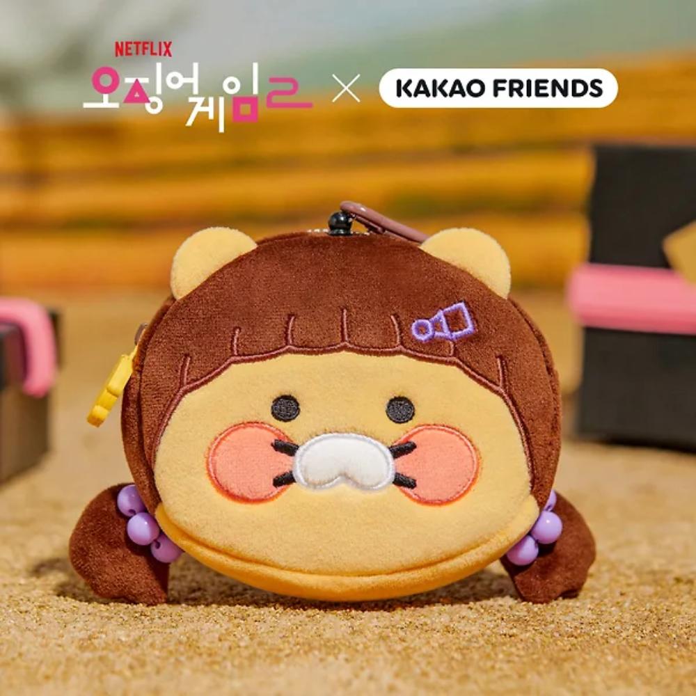 Netflix Squid Game 2 x Kakao Friends - Choonsik Face Pouch