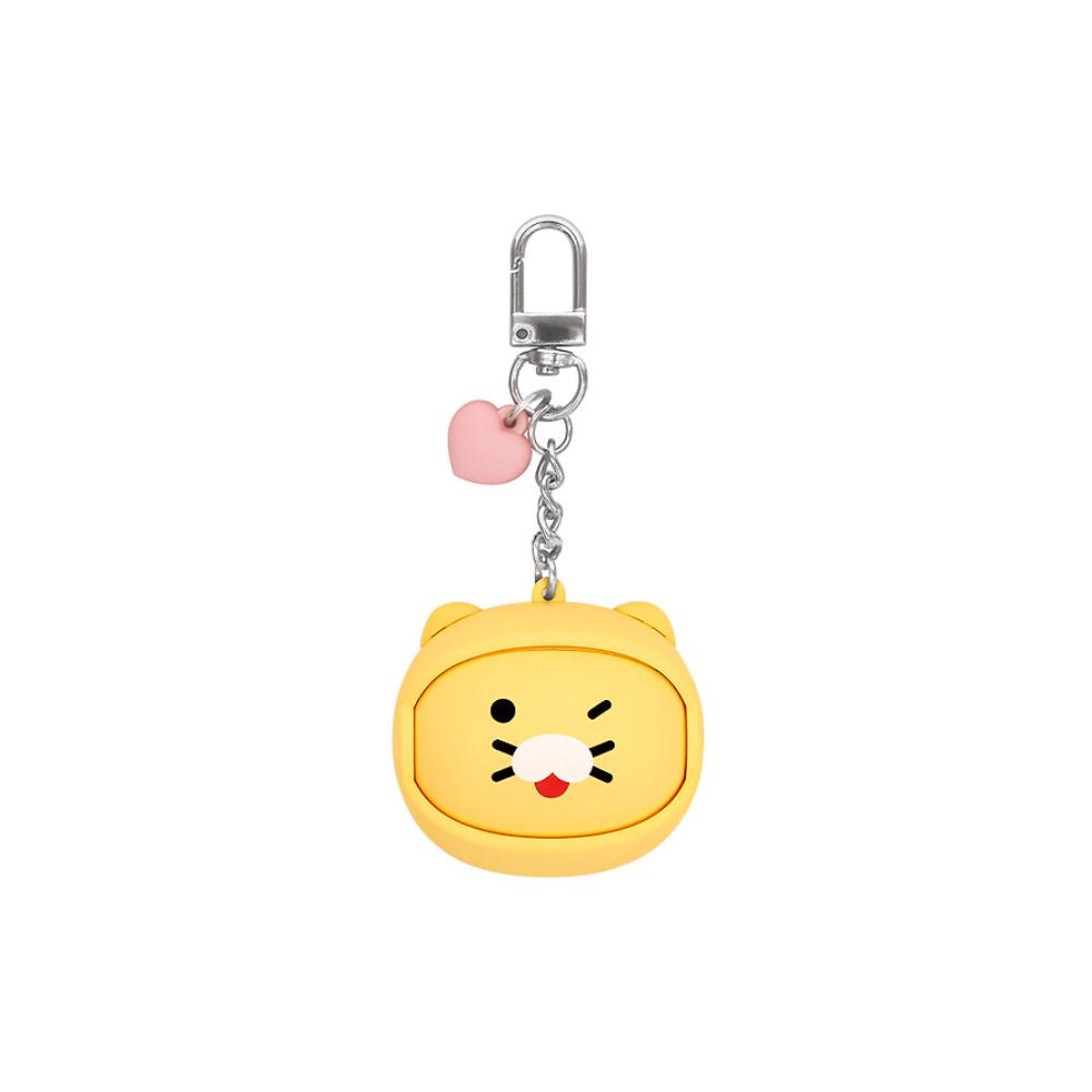 Kakao Friends - Choonsik Face Moving Wireless Earphones Keyring