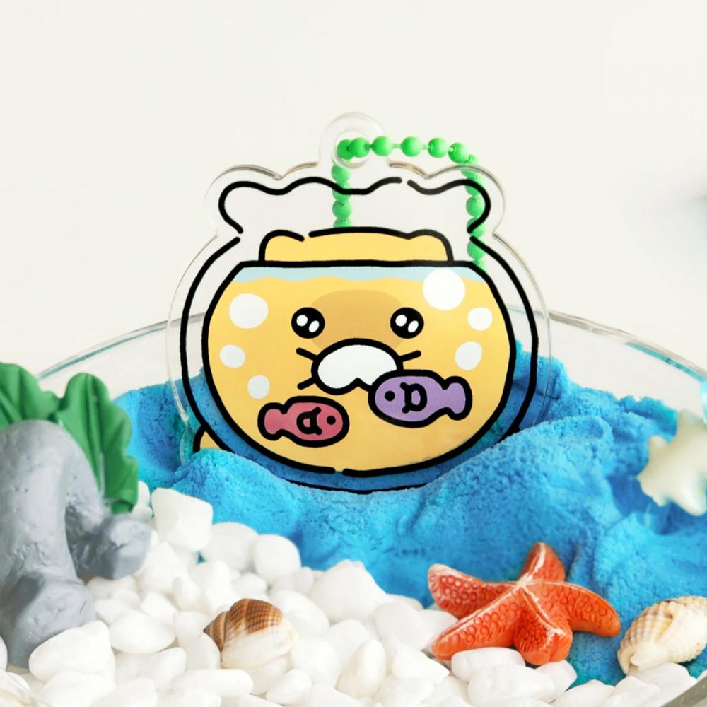 Kakao Friends - Choonsik Clear Acrylic Keyring