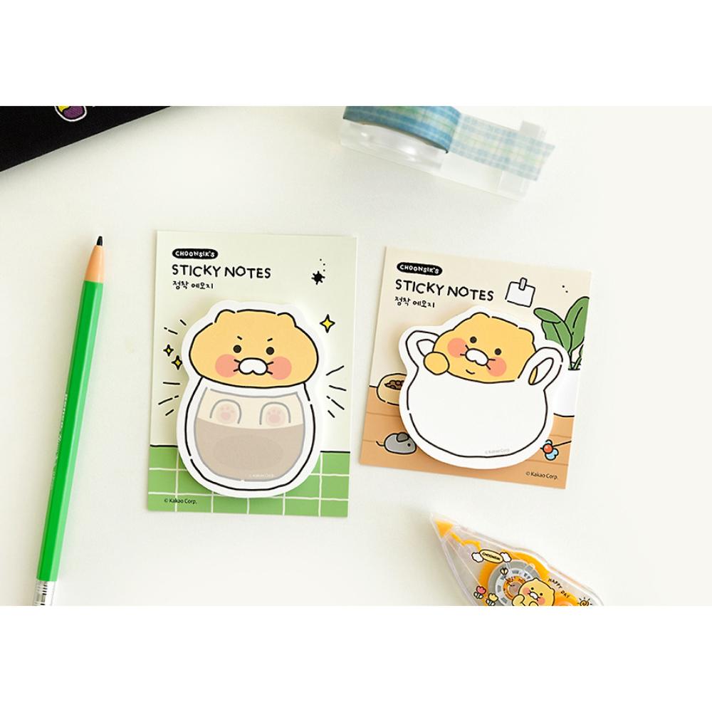 Kakao Friends - Choonsik Ordinary Shape Sticky Note