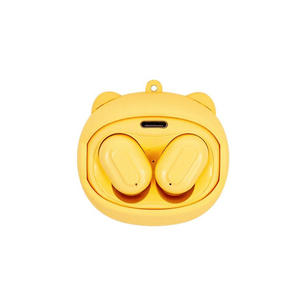 Kakao Friends - Choonsik Face Moving Wireless Earphones Keyring