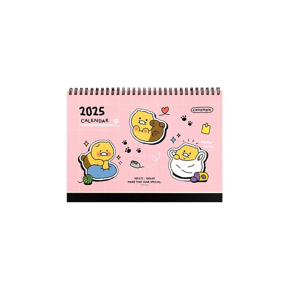 Kakao Friends - Choonsik 2025 Basic Desk Calendar