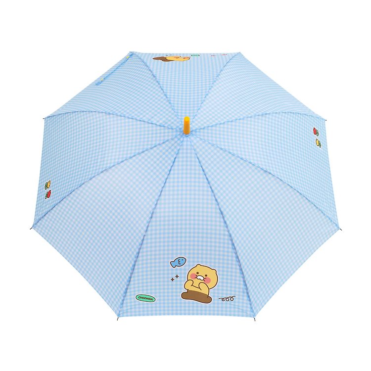 Kakao Friends - Choonsik Check Pattern 8K Transparent Umbrella