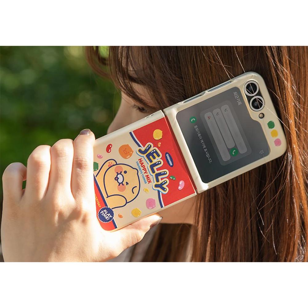 Kakao Friends - Choonsik Snack Magnetic Phone Case (Galaxy Z Flip6)