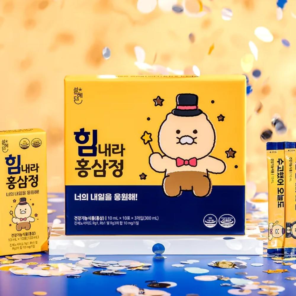 Seol Hye-dam x Kakao Friends - Choonsik We Support Your Tomorrow Red Ginseng