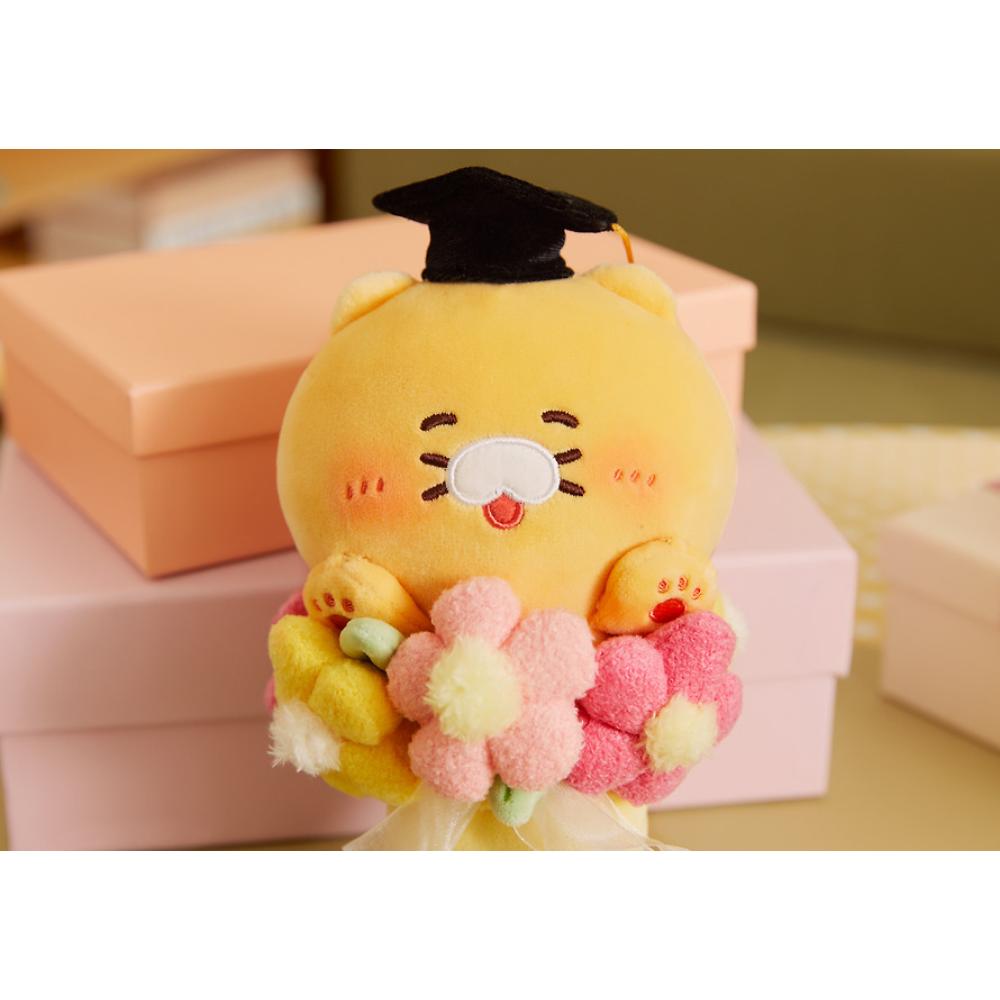 Kakao Friends - Choonsik Congratulations Graduation Flower Plush Doll