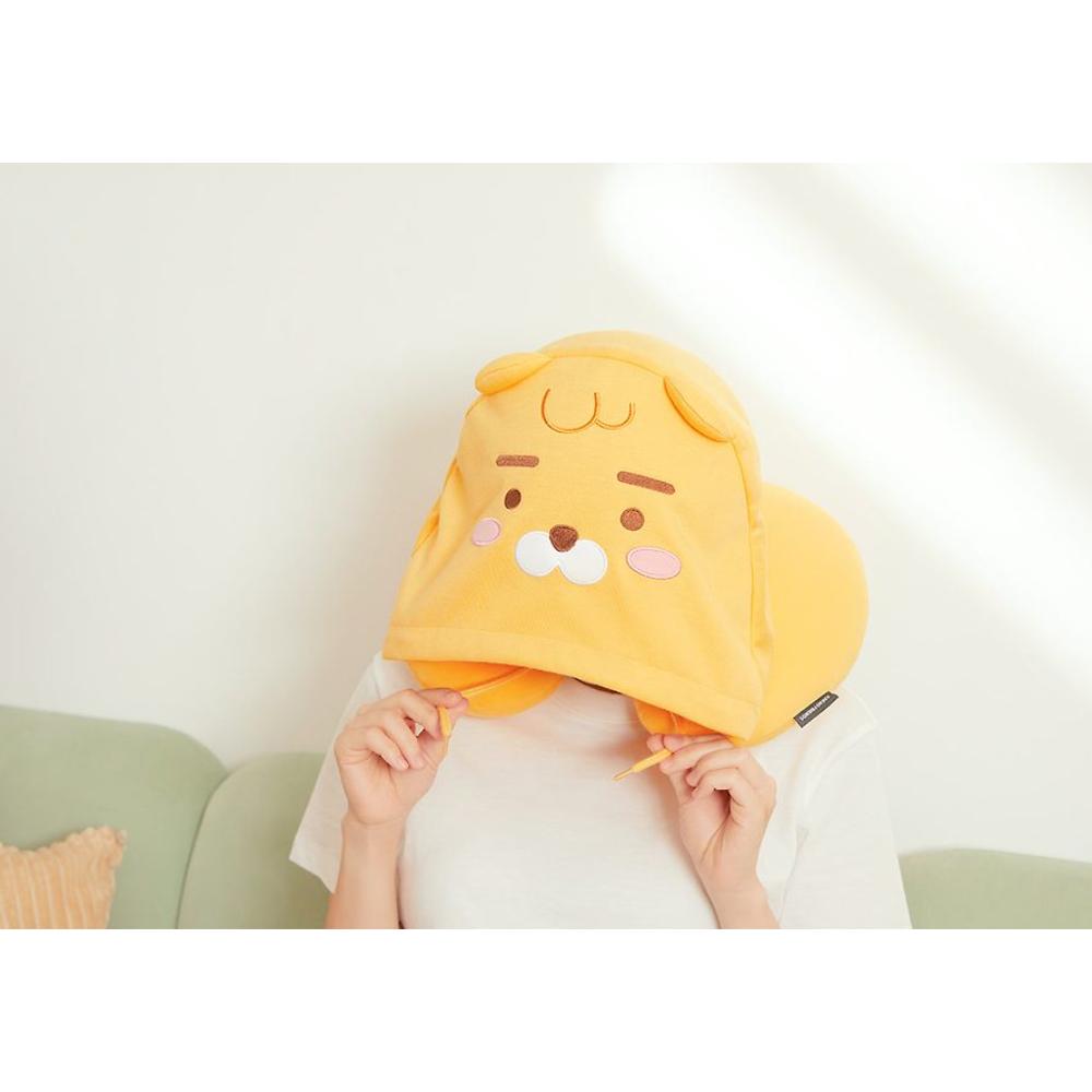 Kakao Friends - Little Friends Hooded Neck Pillow