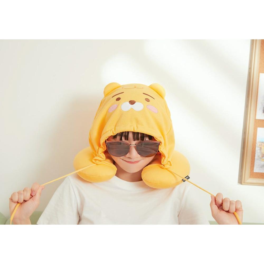 Kakao Friends - Little Friends Hooded Neck Pillow