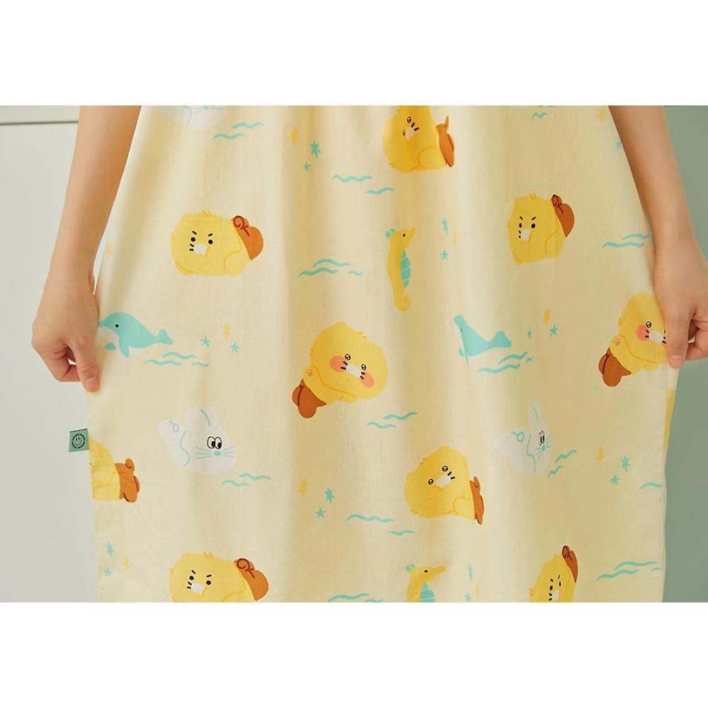 Apricot Studios x Kakao Friends - Choonsik Sleeveless One-Piece Dress