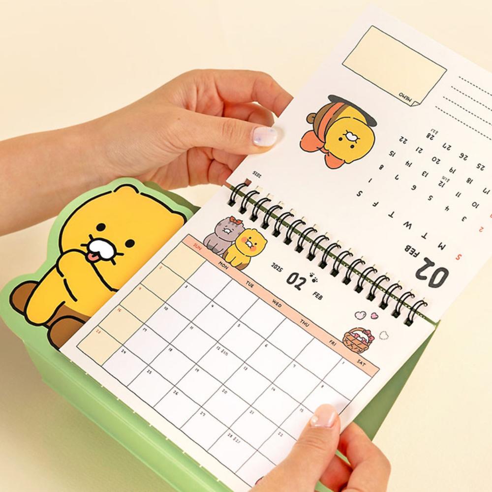 Kakao Friends - Peeping Choonsik 2025 Desk Calendar