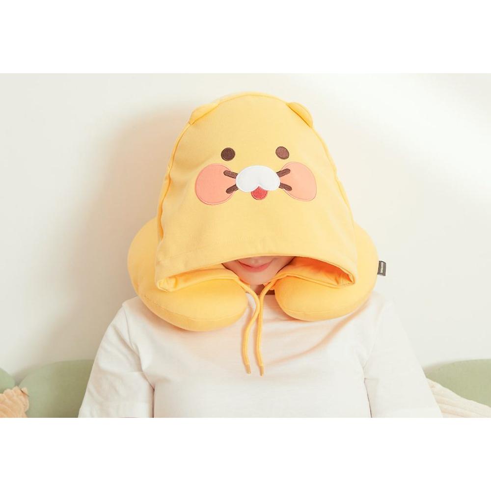 Kakao Friends - Little Friends Hooded Neck Pillow