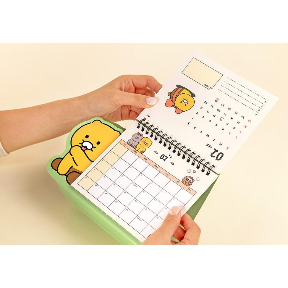 Kakao Friends - Peeping Choonsik 2025 Desk Calendar