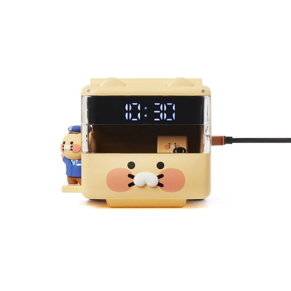 Kakao Friends - Choonsik Bus 2 in 1 Wireless Charging LED Clock