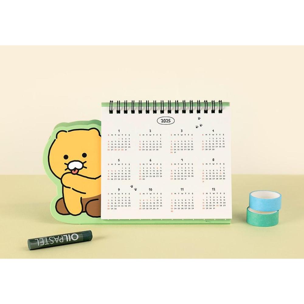 Kakao Friends - Peeping Choonsik 2025 Desk Calendar