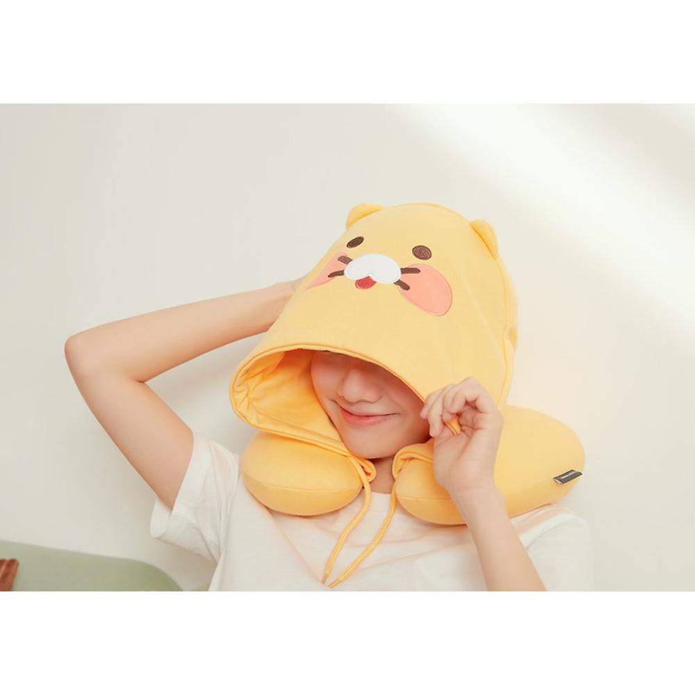 Kakao Friends - Little Friends Hooded Neck Pillow