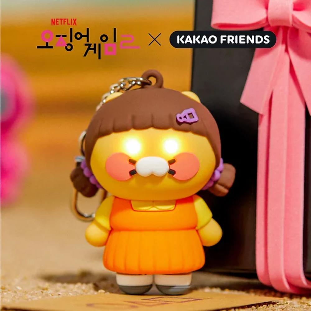 Netflix Squid Game 2 x Kakao Friends - Choonsik LED Keyring