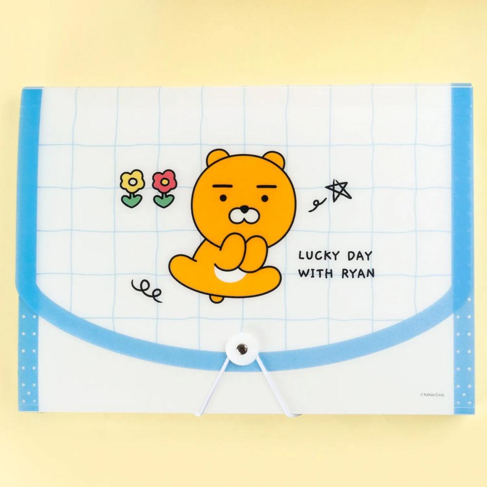 Kakao Friends - 12-Pocket Accordion File