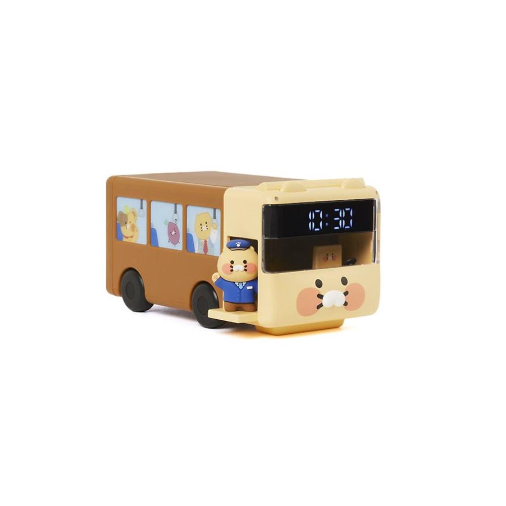 Kakao Friends - Choonsik Bus 2 in 1 Wireless Charging LED Clock