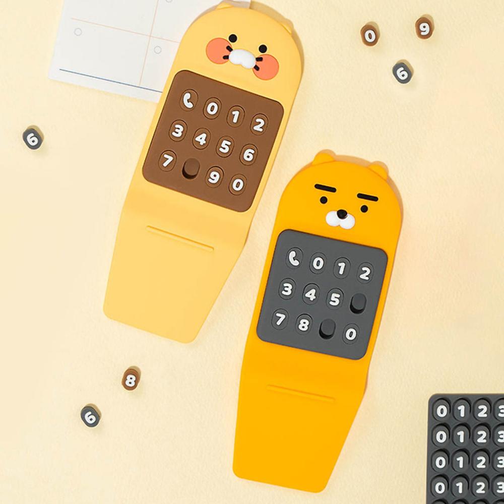 Kakao Friends - Number Dashboard License Plate