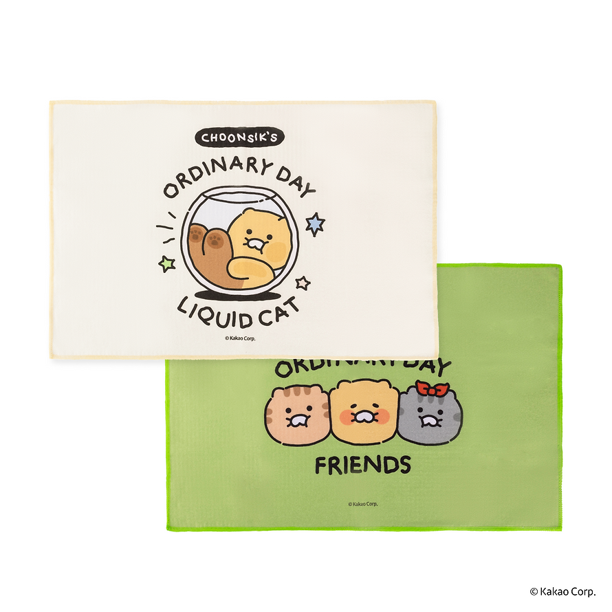 NASSAU x Kakao Friends - Choonsik Daily Yoga Hand Towel