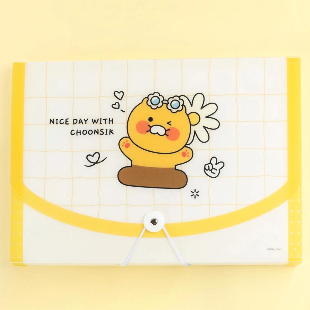 Kakao Friends - 12-Pocket Accordion File