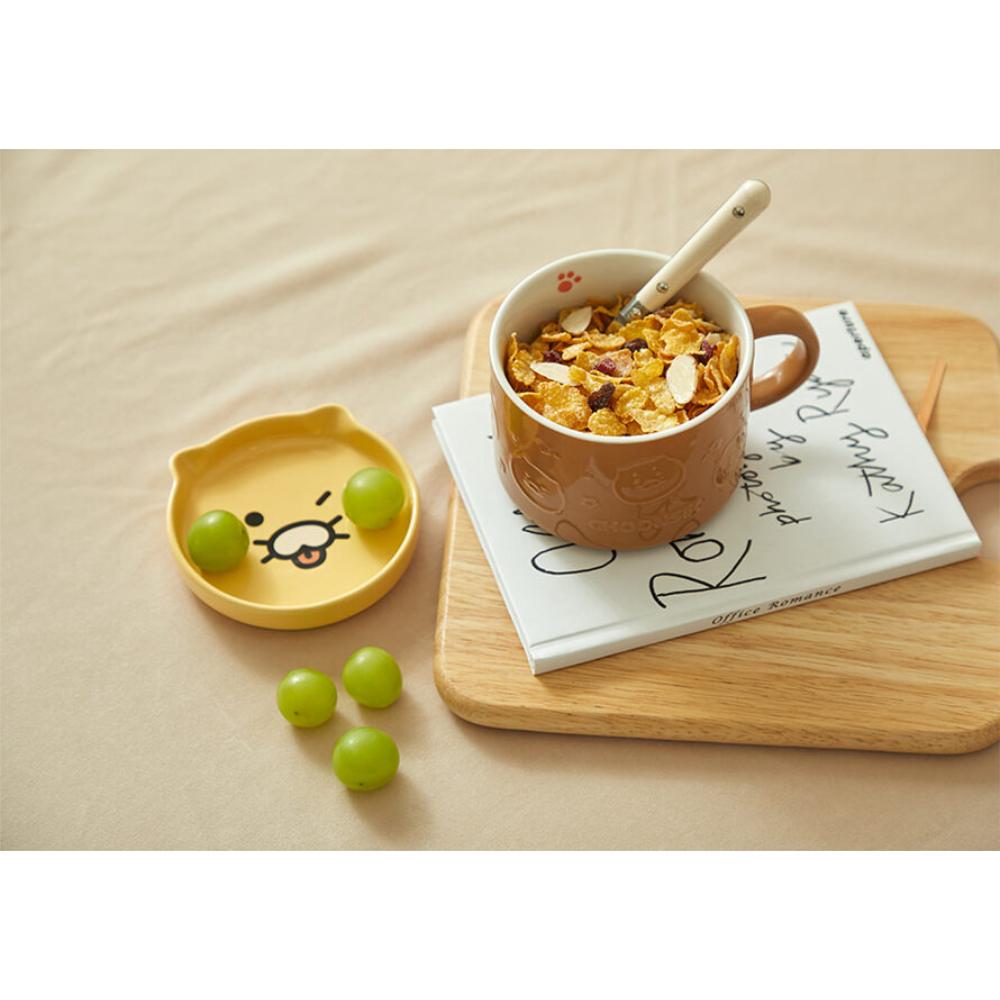 Kakao Friends - Choonsik Face Lid Cereal Bowl