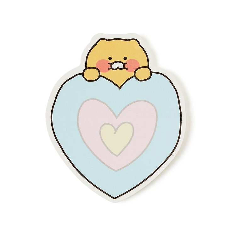 Kakao Friends - Choonsik Heart Daily Sticky Note