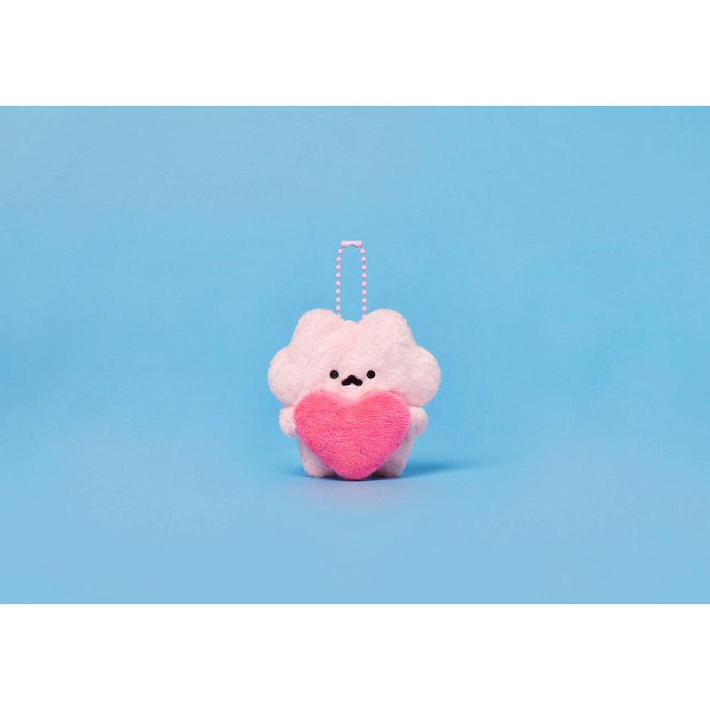 Kakao Friends - Ddoangzzi Pingto King Heart Mini Doll Keyring