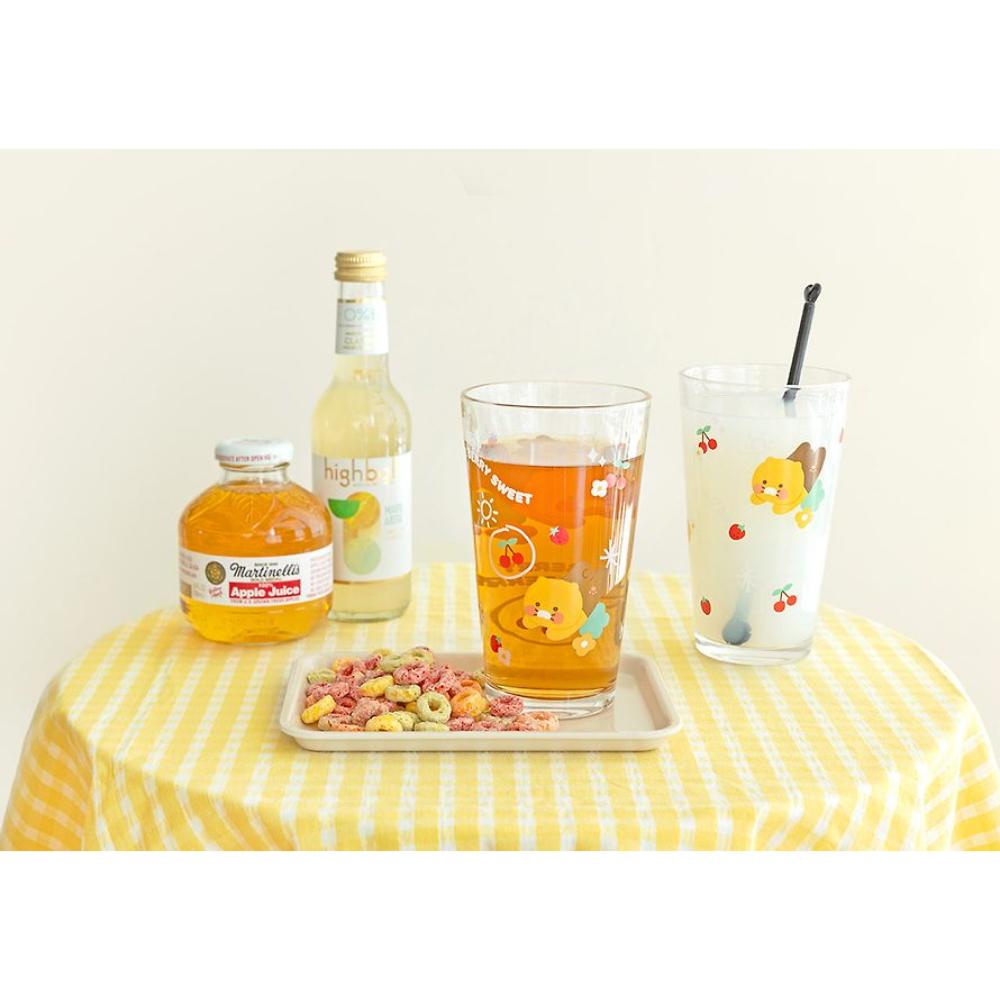 Kakao Friends - Choonsik Glass Cup 4P Set