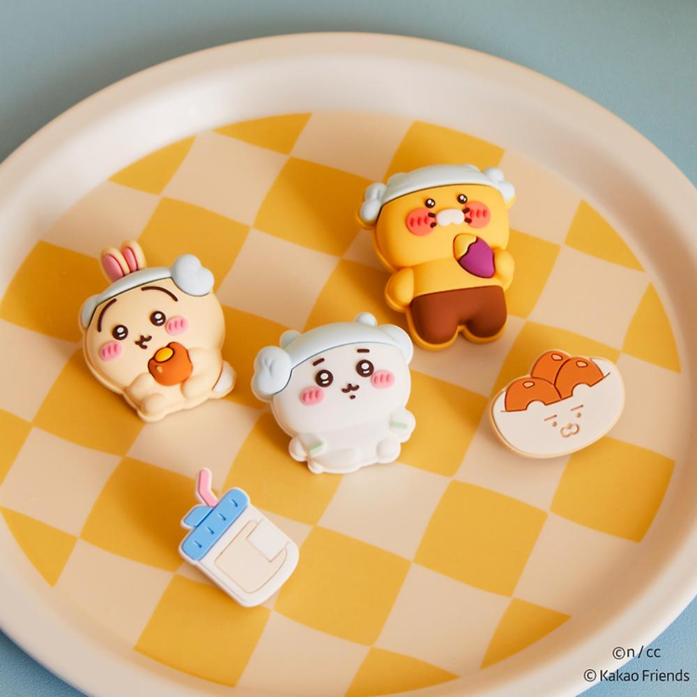 CHIIKAWA x Kakao Friends - Silicone Charm Snack Set