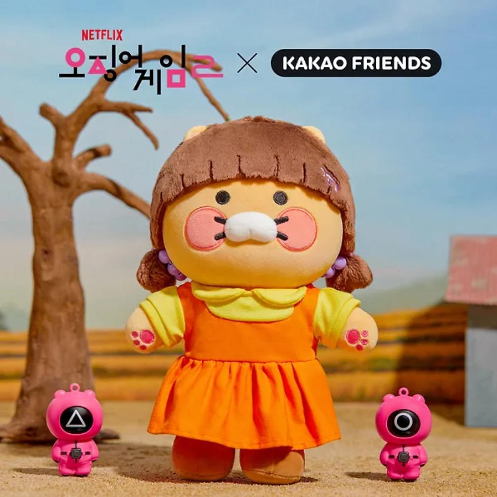 Netflix Squid Game 2 x Kakao Friends - Choonsik Jointed Plush Doll