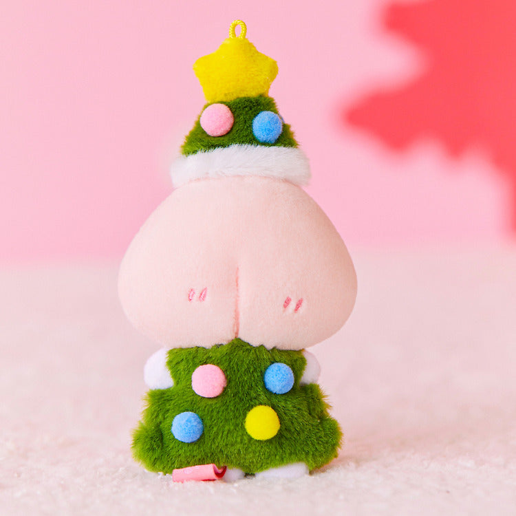 Kakao Friends - Baby Choonsik Merry Choon Christmas Doll Keyring