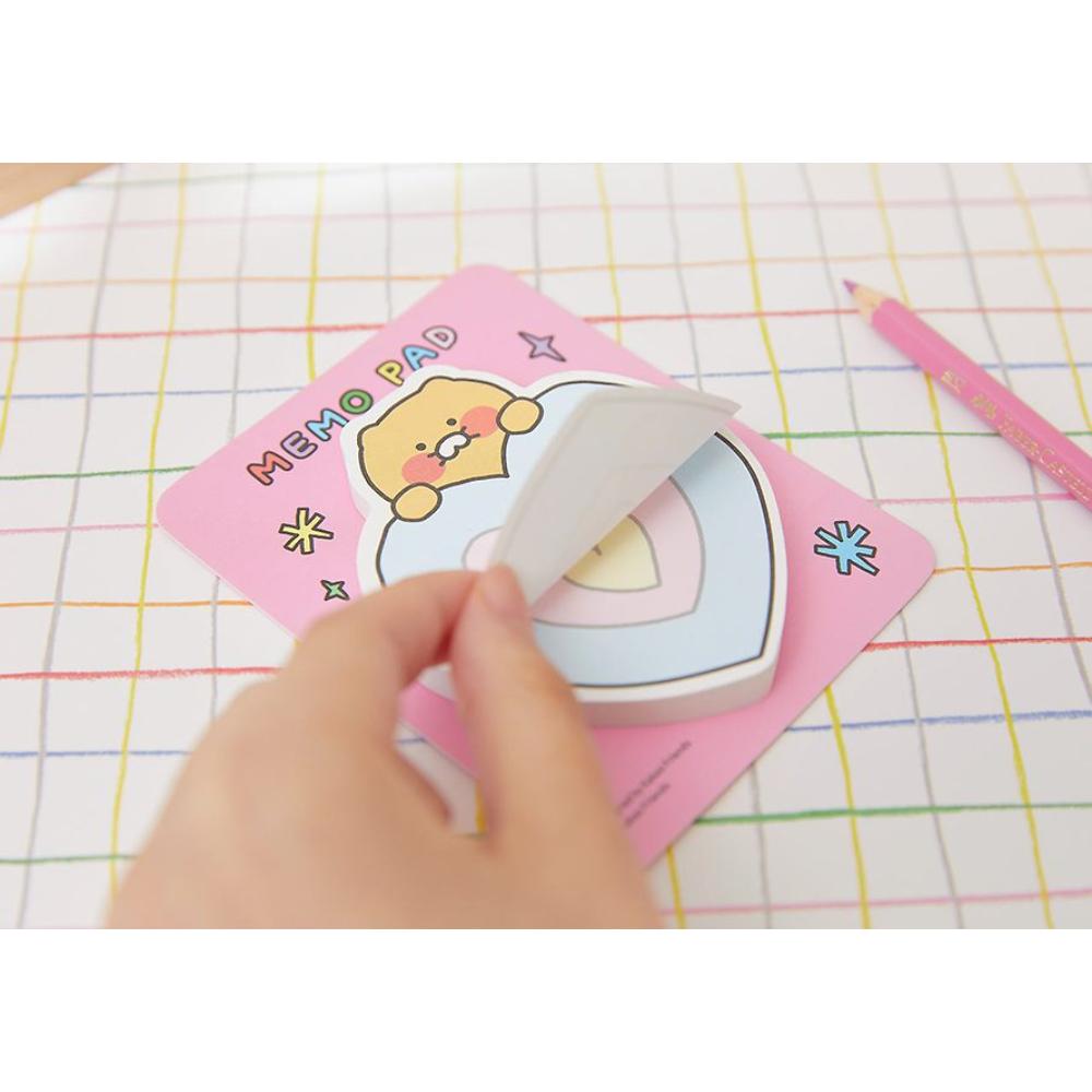 Kakao Friends - Choonsik Heart Daily Sticky Note