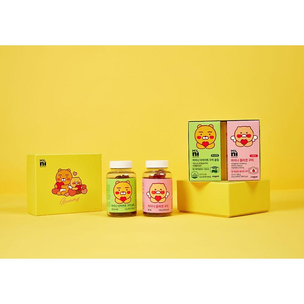 Myni Self Care x Kakao Friends - Collagen and Slim Diet Gummies