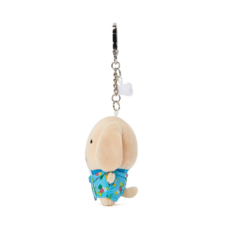 Kakao Friends - Soobookz Hawaii Yellowy Figure Keyring