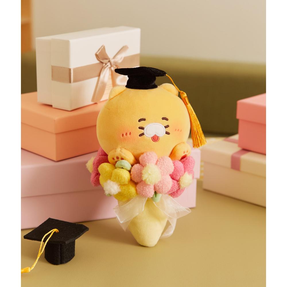 Kakao Friends - Choonsik Congratulations Graduation Flower Plush Doll