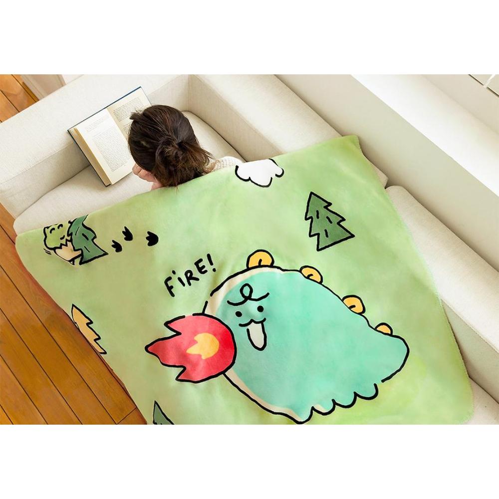 Kakao Friends - Jordy Dino Large Fleece Blanket