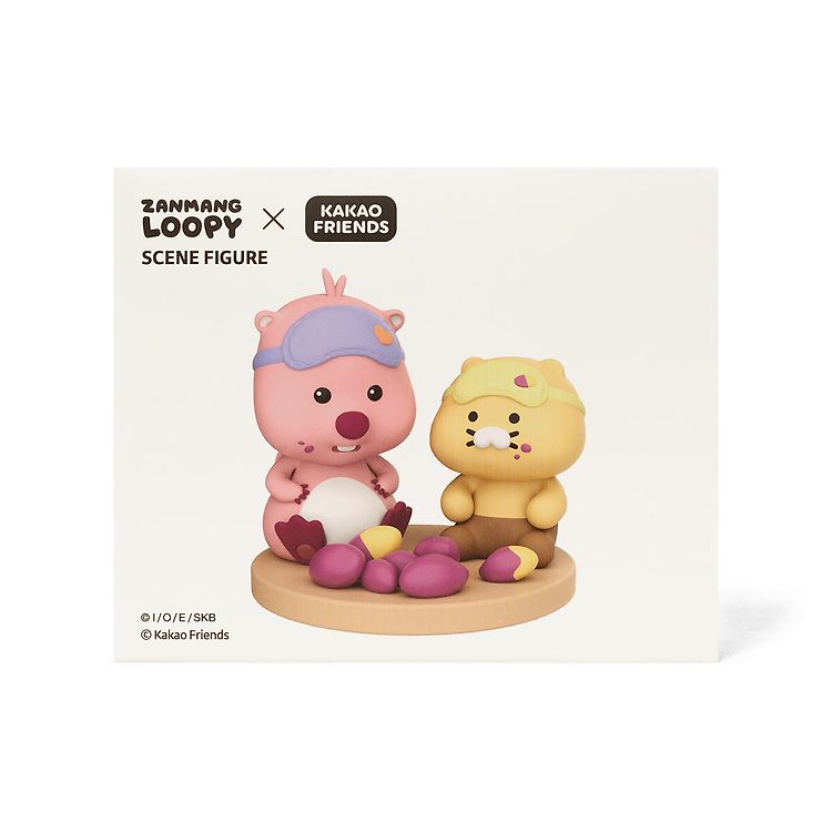 Zanmang Loopy x Kakao Friends - Scene Figure