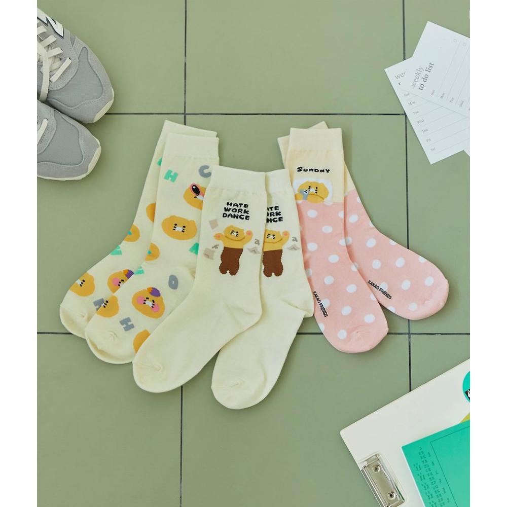 Kakao Friends - Choonsik Comfy Daily Socks