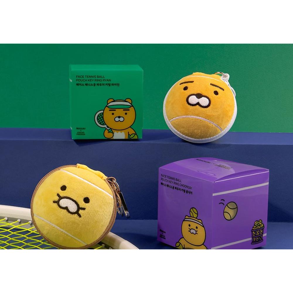 NASSAU x Kakao Friends - Face Tennis Ball Pouch Keyring