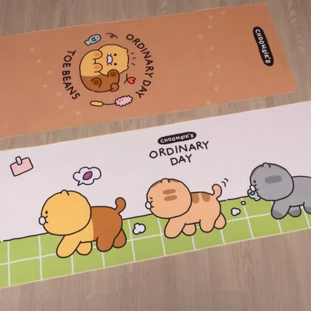 NASSAU x Kakao Friends - Choonsik Daily Yoga Mat Towel