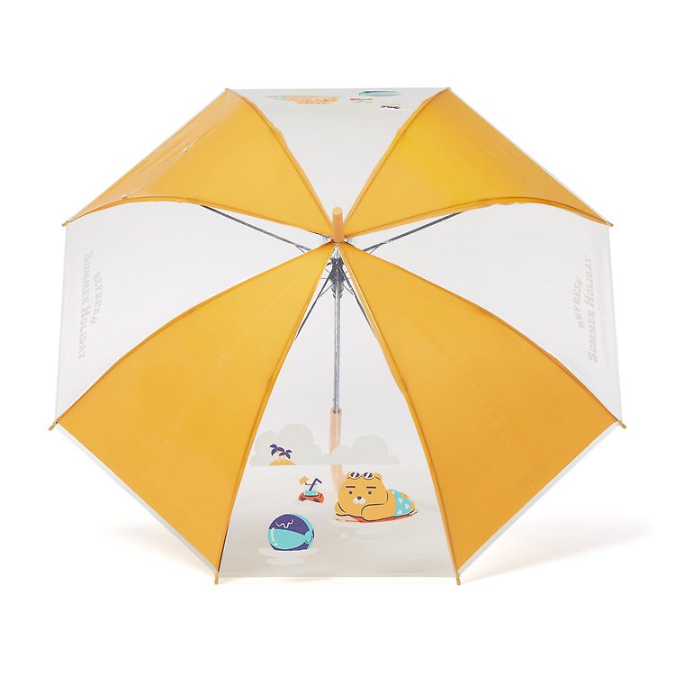 Kakao Friends - Choonsik Summer Holiday Transparent Umbrella