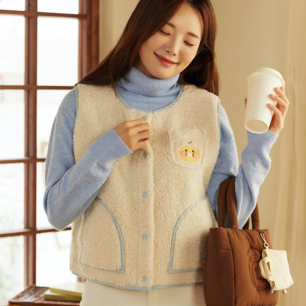 Kakao Friends - Floofy Friends Fleece Vest