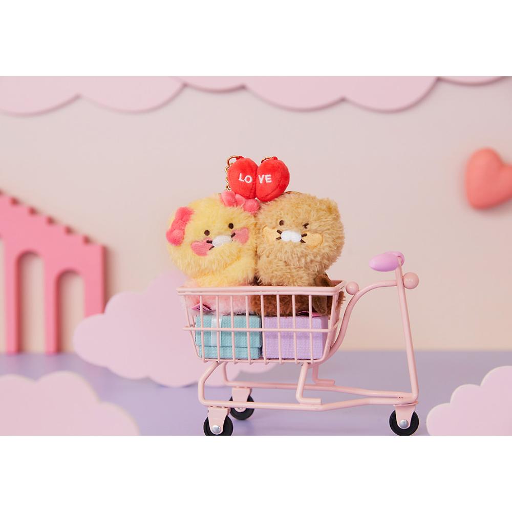 Kakao Friends - Choonsik Love Magnet Keyring Doll Set