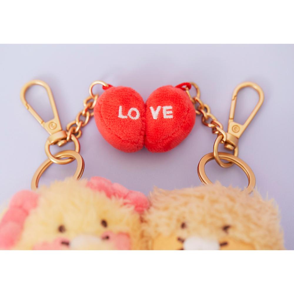 Kakao Friends - Choonsik Love Magnet Keyring Doll Set