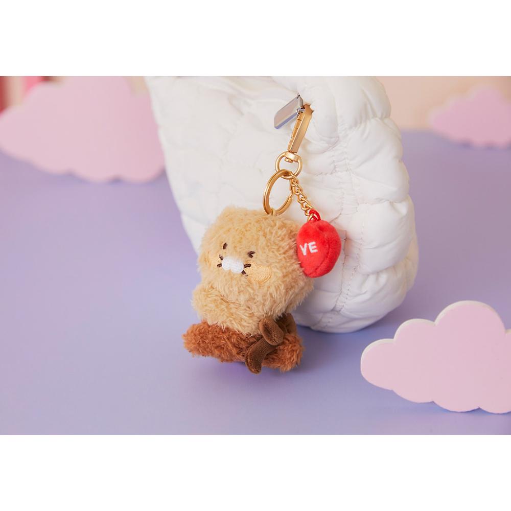 Kakao Friends - Choonsik Love Magnet Keyring Doll Set