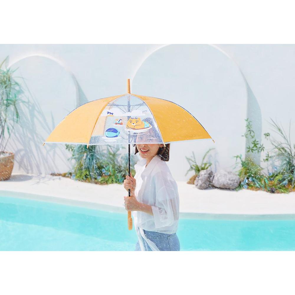 Kakao Friends - Choonsik Summer Holiday Transparent Umbrella